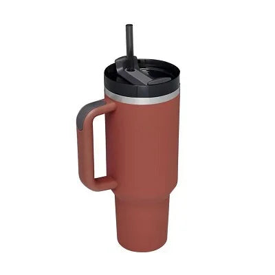 Vaso térmico 1.2 L con asa y popote – Modelo G / 1.2 L