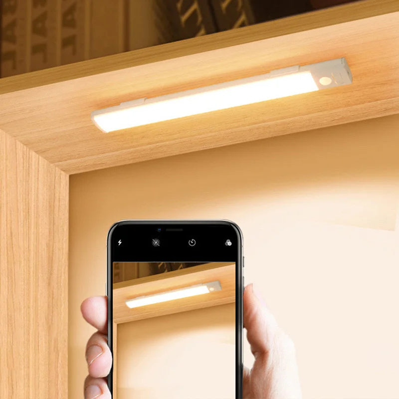 Luz LED con sensor de movimiento para gabinete, 30 cm – foto 2