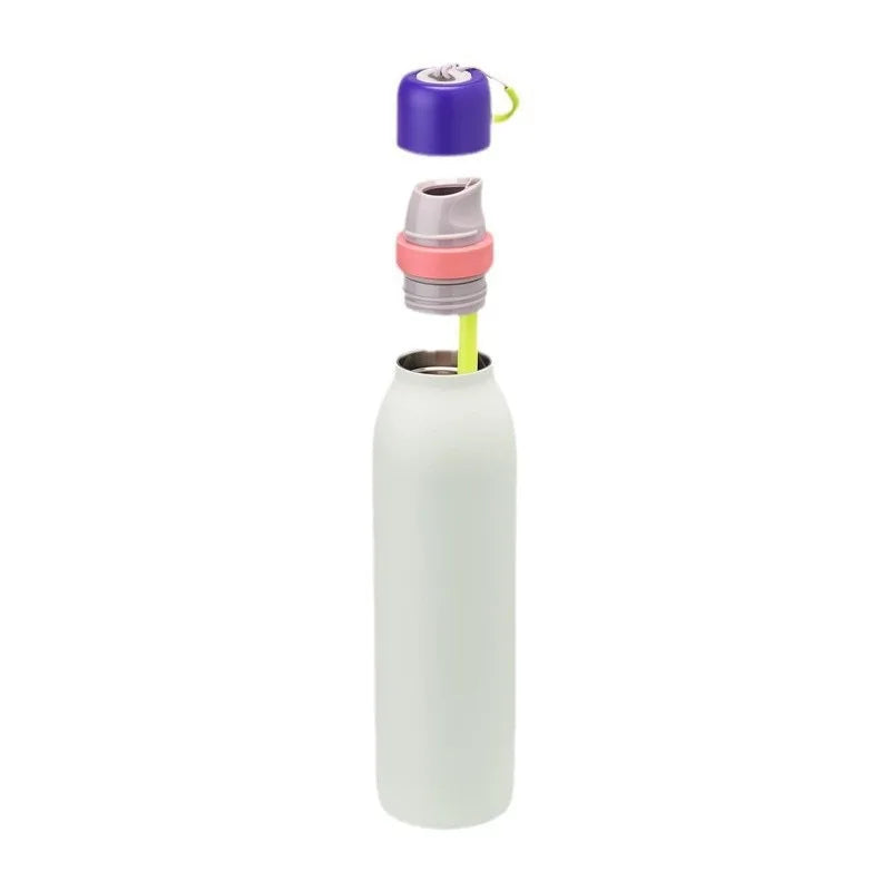 Termo de acero inoxidable con asa