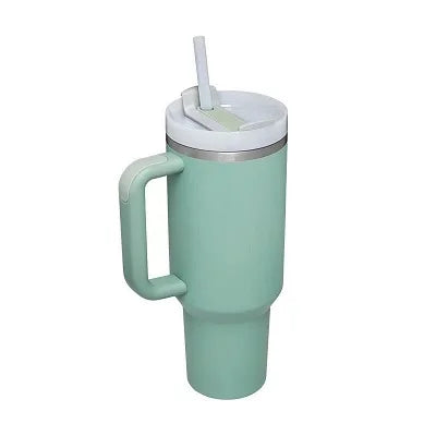 Vaso térmico 1.2 L con asa y popote – Modelo L / 1.2 L