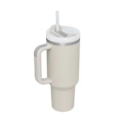 Vaso térmico 1.2 L con asa y popote – Modelo C / 1.2 L