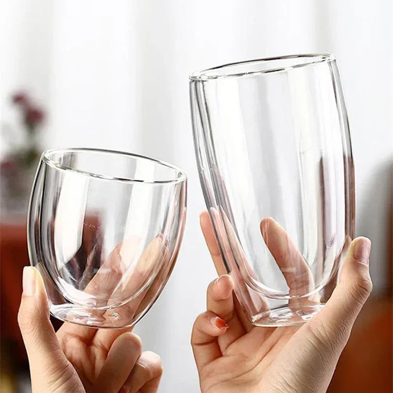 Set de 2 tazas de vidrio de doble pared 250 ml – foto 6