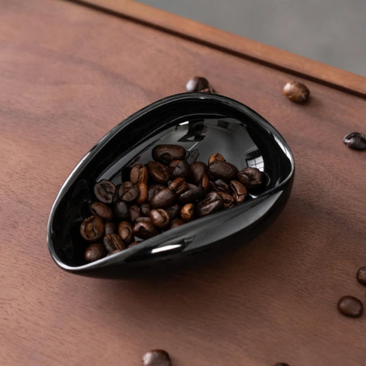 Set dosificador de café de cerámica