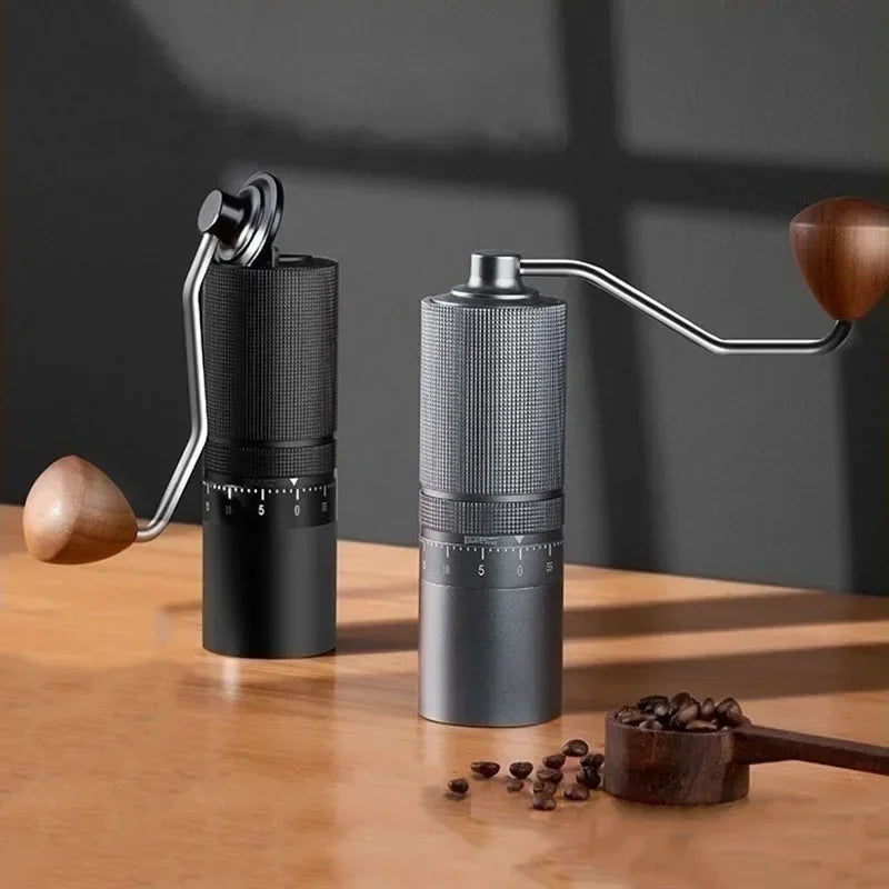 Molino manual de café con muelas de acero