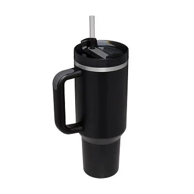 Vaso térmico 1.2 L con asa y popote – Modelo S / 1.2 L