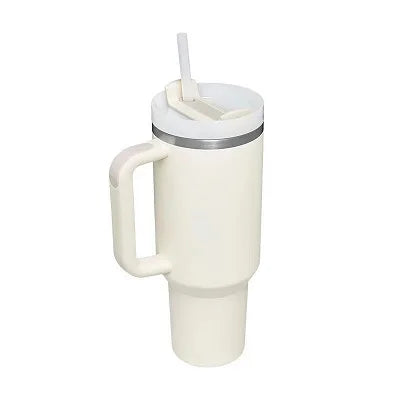 Vaso térmico 1.2 L con asa y popote – Modelo B / 1.2 L