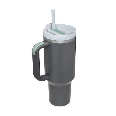 Vaso térmico 1.2 L con asa y popote – Modelo R / 1.2 L