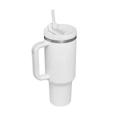 Vaso térmico 1.2 L con asa y popote – Modelo A / 1.2 L