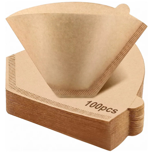 Filtros de papel cónicos para V60 (100 piezas)