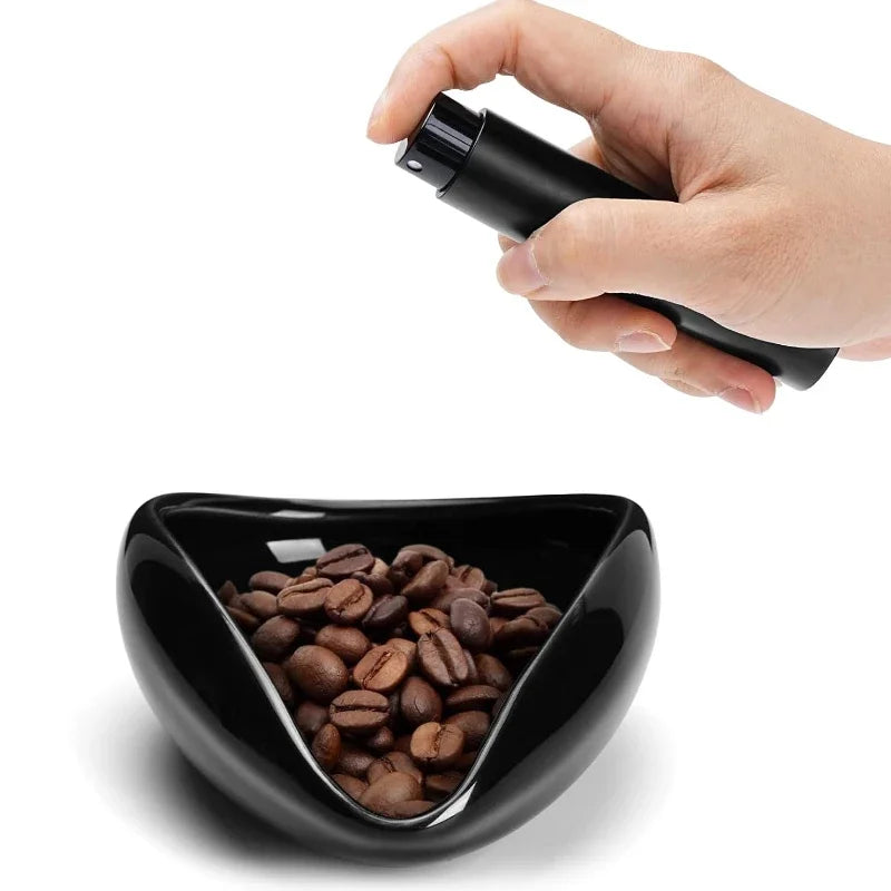 Set dosificador de café de cerámica