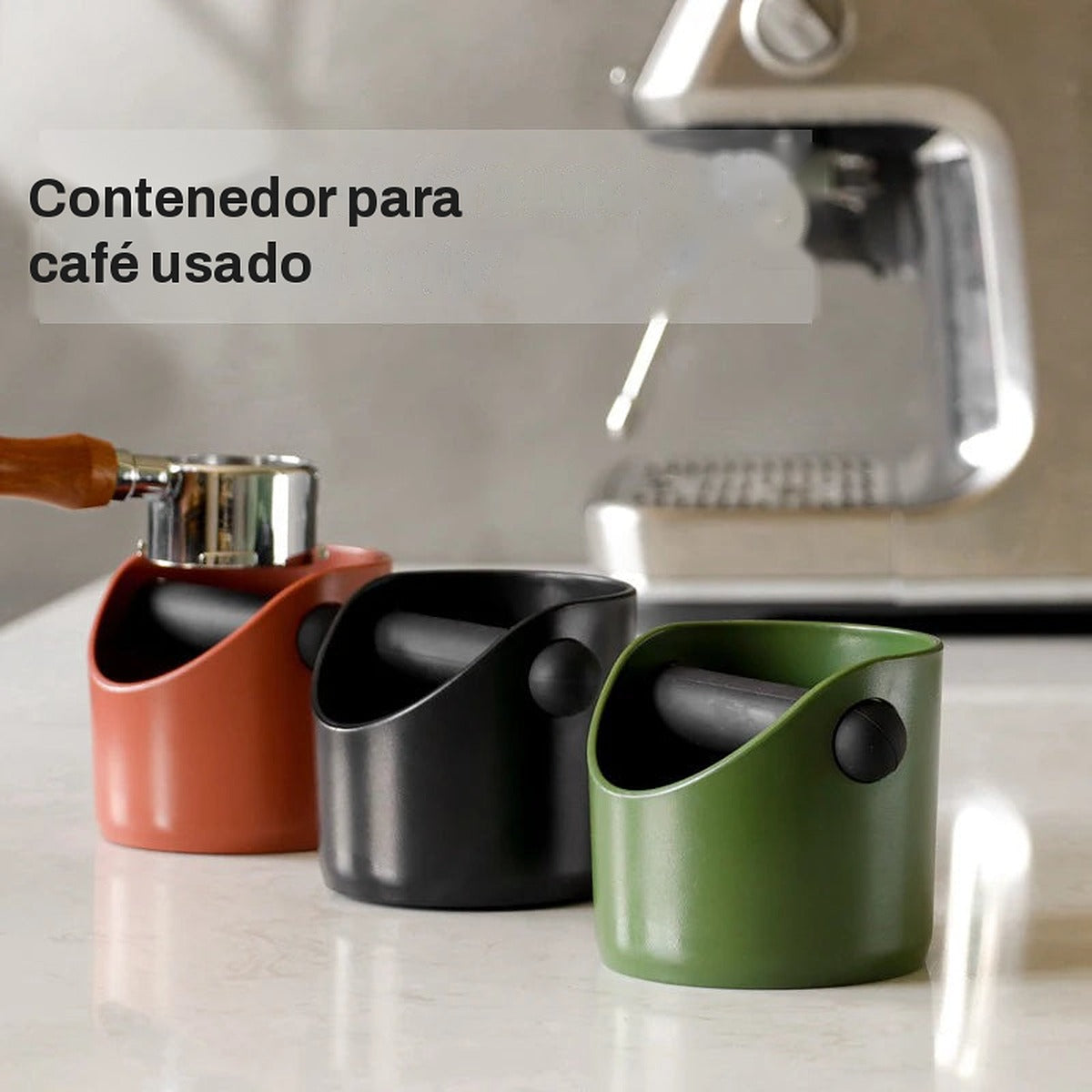 Knock box: contenedor para café usado