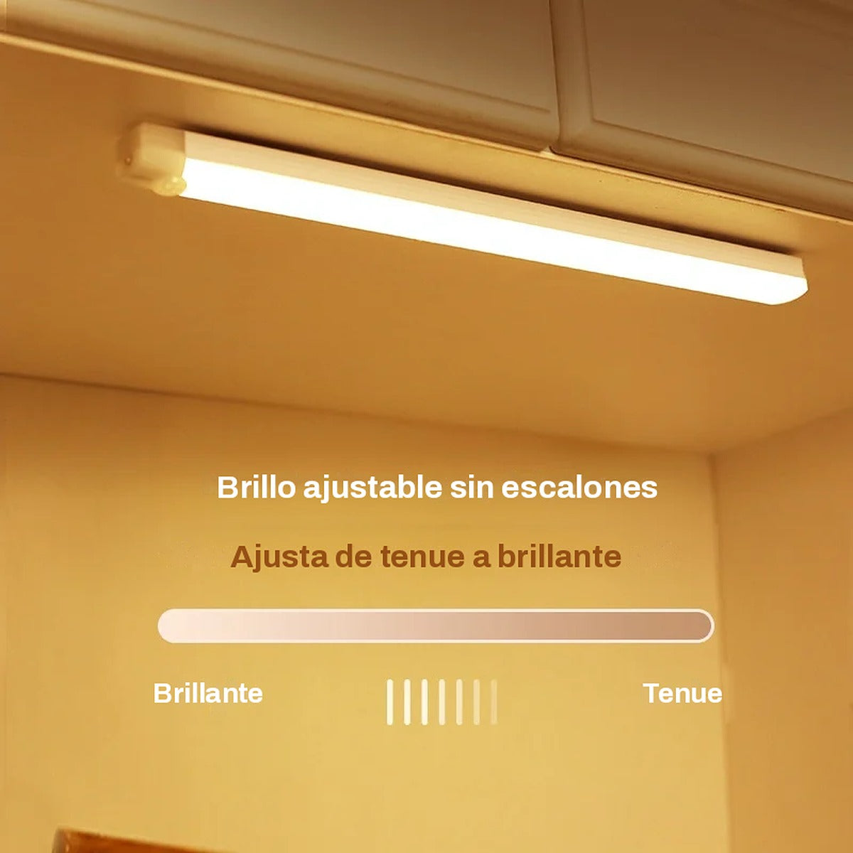 Luz LED con sensor de movimiento para gabinete, 30 cm – foto 3