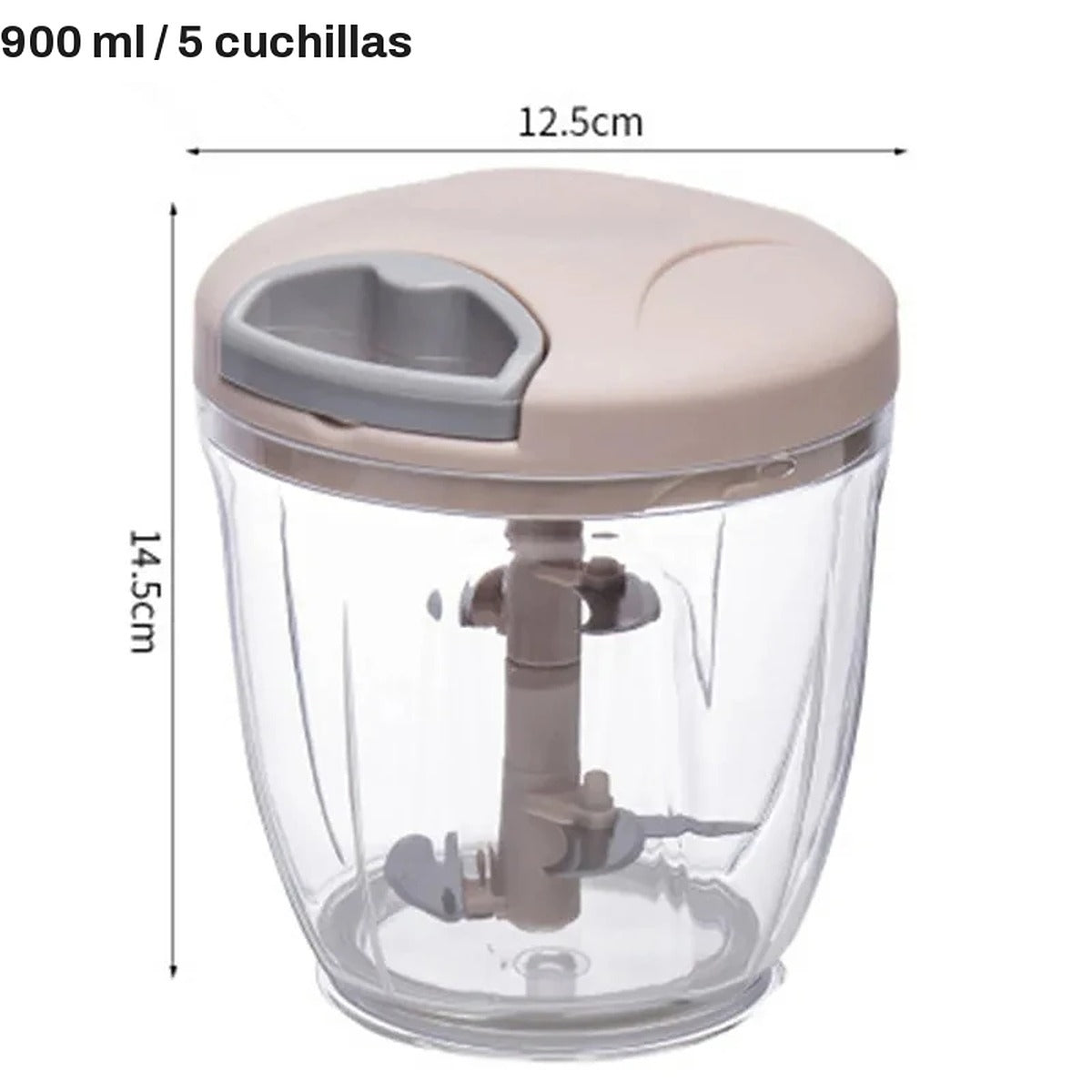 Picador manual de verduras 900 ml