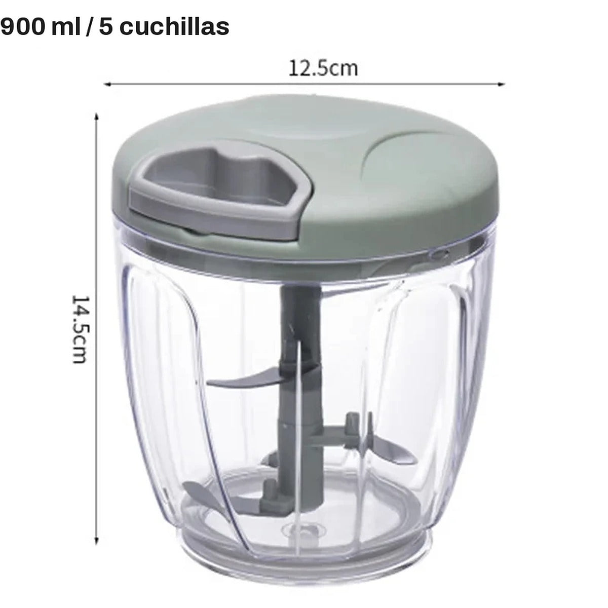 Picador manual de verduras 900 ml