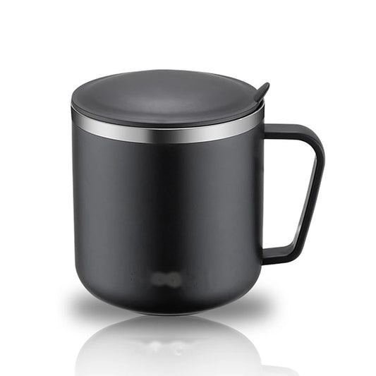 Taza térmica de acero 400 ml con tapa