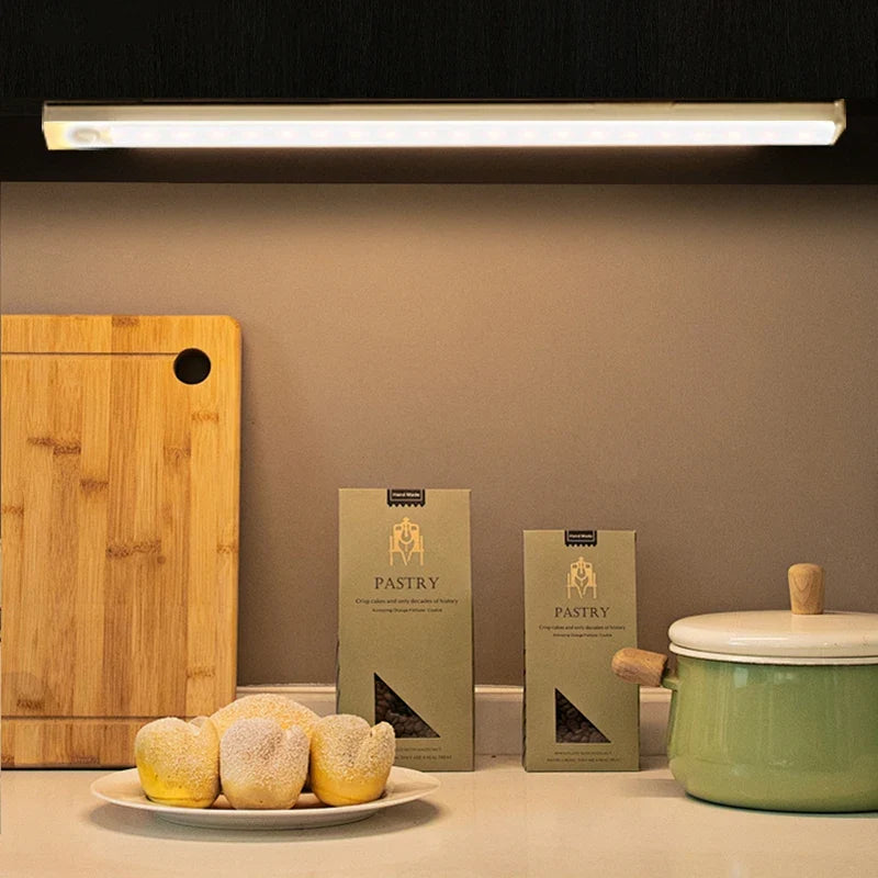 Luz LED con sensor de movimiento para gabinete, 30 cm – foto 10