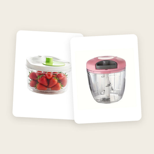 Kit Ensalada fresca: centrifugadora y picador