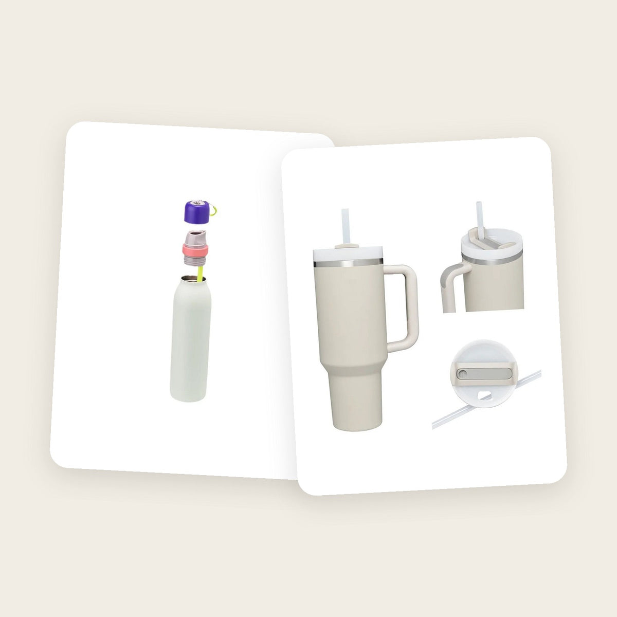 Kit Para llevar: termo y vaso térmico