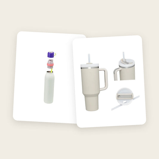 Kit Para llevar: termo y vaso térmico