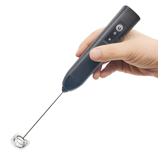 Espumador de leche eléctrico recargable